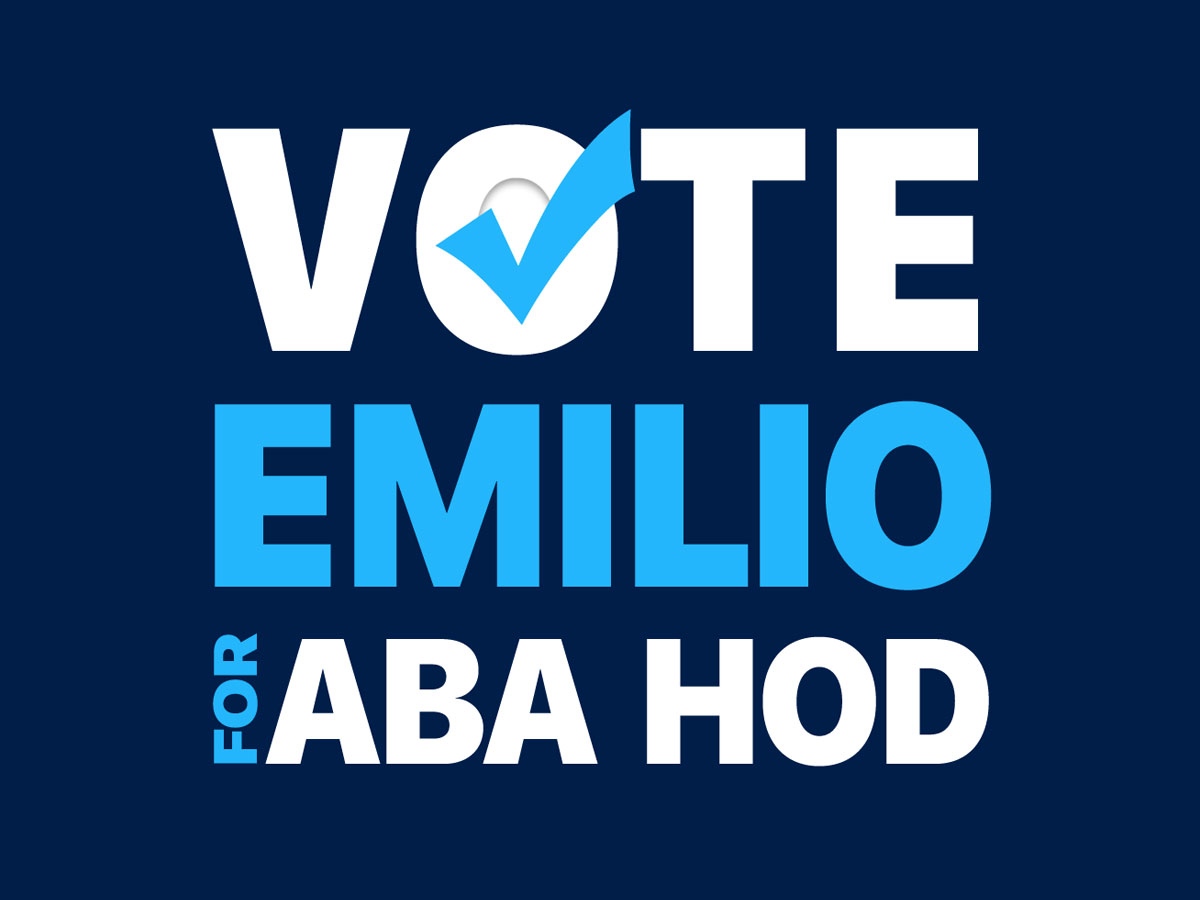 Emilio 2025 ABA State Election Campaign